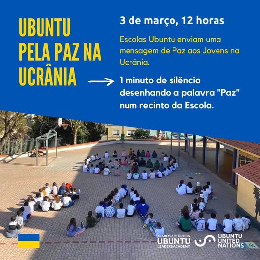 Escolas Ubuntu unem-se pela Paz na Ucrânia